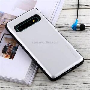 GOOSPERY Galaxy S10 5G Case [Sliding Card Holder] Protective Dual Layer Bumper